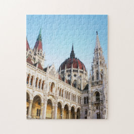 Budapest Ungarn Parlament Gebäude Reisen Foto Puzzle