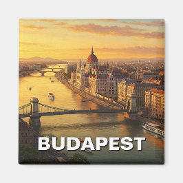 Budapest Ungarn Parlament Gebäude Reisen Magnet