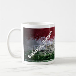 Budapest, Ungarn - Parlament Kaffeetasse