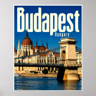 Budapest, Ungarn Poster