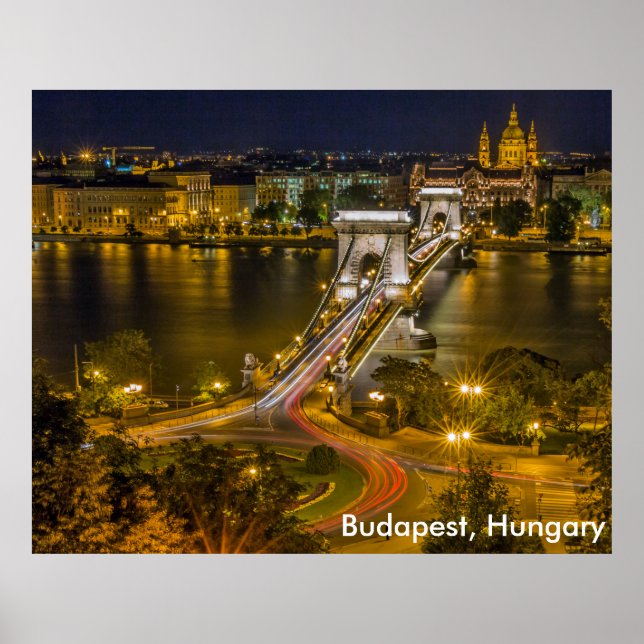 Budapest, Ungarn Poster (Vorne)