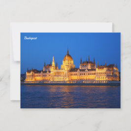 Budapest Ungarn Postkarte