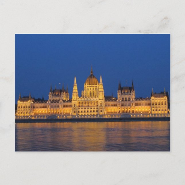 Budapest Ungarn Postkarte (Vorderseite)