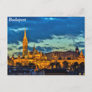 Budapest, Ungarn Postkarte