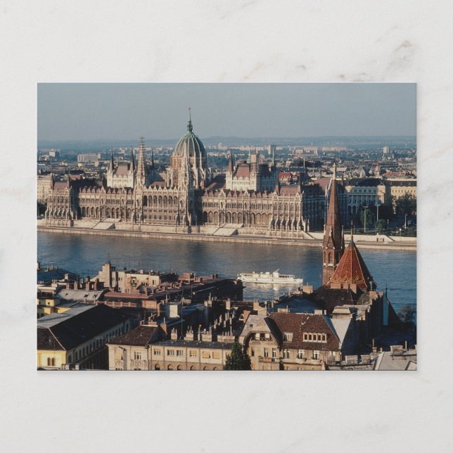 Budapest, Ungarn Postkarte (Vorderseite)