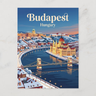 Budapest Ungarn Postkarte