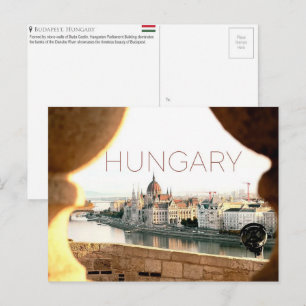 Budapest, Ungarn Reise-Postkarte Postkarte