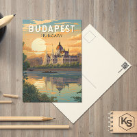 Budapest Ungarn Reisen Kunst Vintag