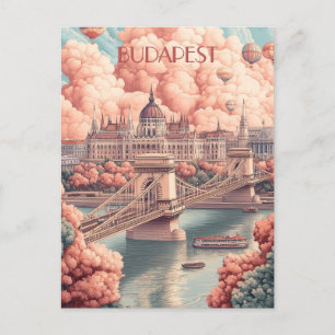 Budapest Ungarn Reisen Postkarte