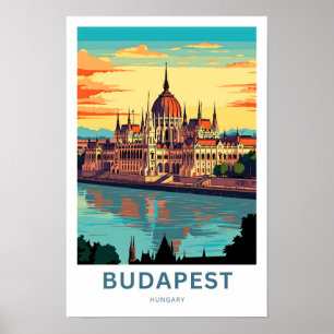 Budapest Ungarn Reisen Print Poster