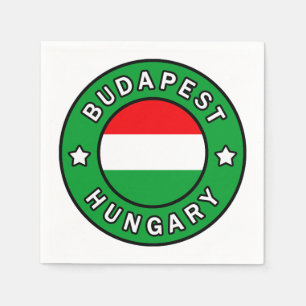 Budapest Ungarn Serviette