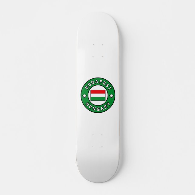 Budapest Ungarn Skateboard (Vorne)