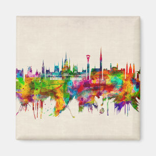 Budapest Ungarn Skyline Magnet