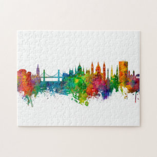 Budapest Ungarn Skyline Puzzle