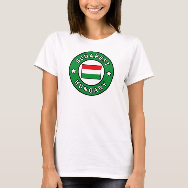 Budapest Ungarn T-Shirt (Vorderseite)