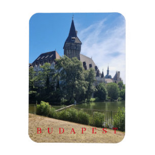 Budapest Vajdahunyad Burg Kühlschrankmagnet Magnet