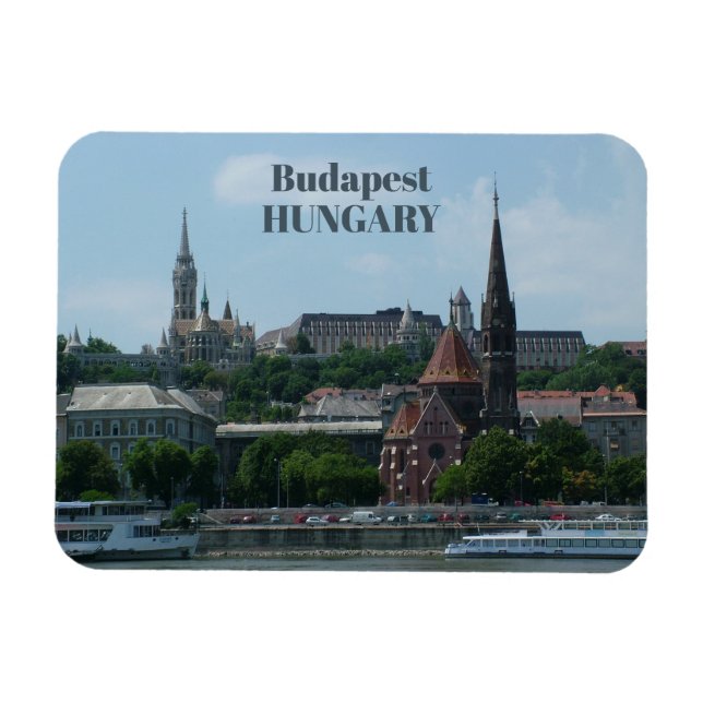 Budapest-Zollmagnet 2 Magnet (Horizontal)