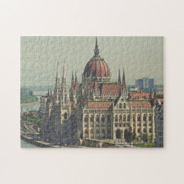 Budapester Parlament Südseitenfotografie Puzzle