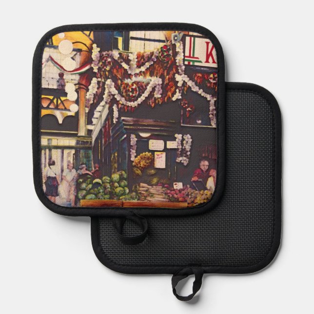 Budapests bester Brunch Topflappen (Vorderseite/Rückseite)