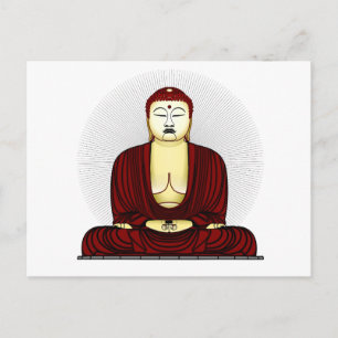 Budda Gautama Buddha Siddhartha Gautama Postkarte