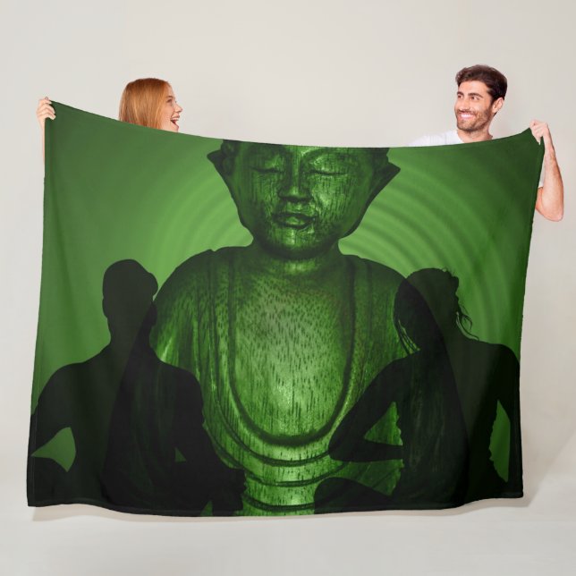 BUDDAH FLEECEDECKE (Beispiel)