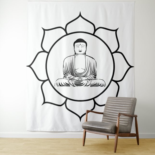 BuddahTapestry Wandteppich (Beispiel)
