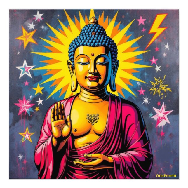 BUDDHA-2 FOTODRUCK (Vorne)