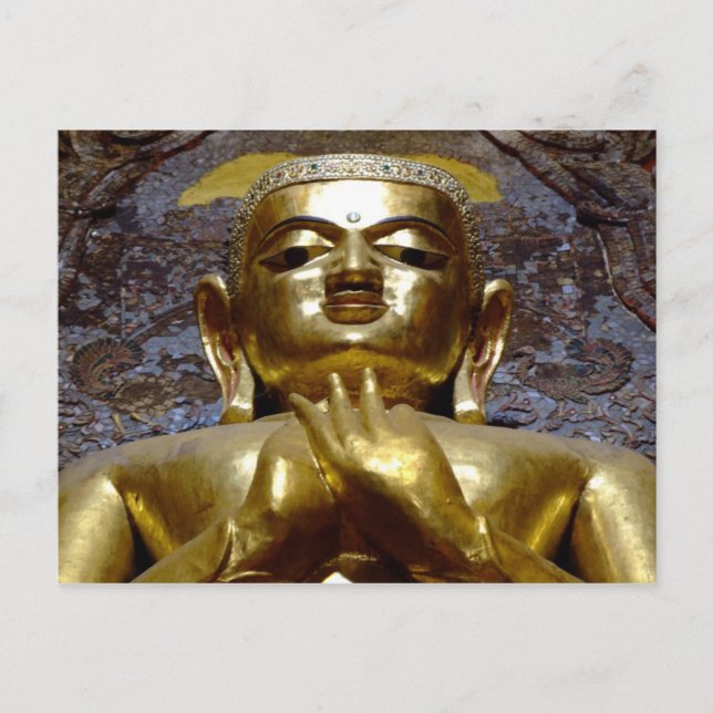 Buddha 2 postkarte (Vorderseite)