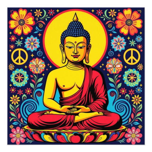 BUDDHA-3 FOTODRUCK (Vorne)