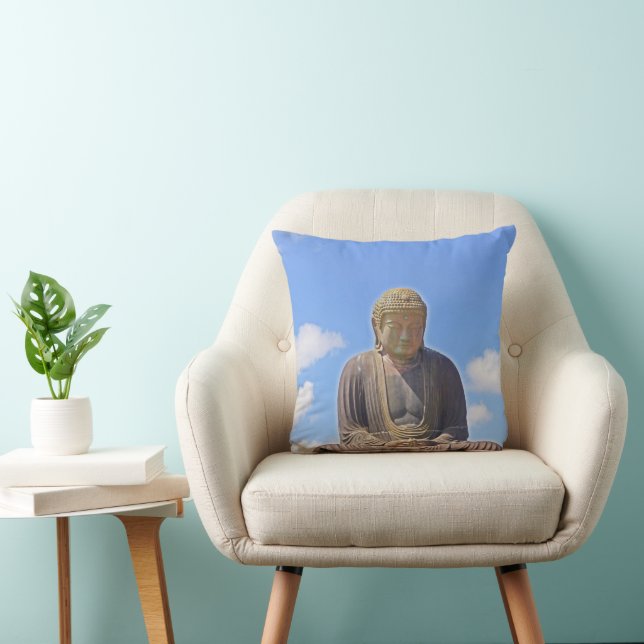 "BUDDHA"-ACCENT DURCH PILLOW KISSEN (Stuhl )