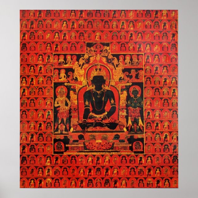 Buddha Akshobhya Poster (Vorne)