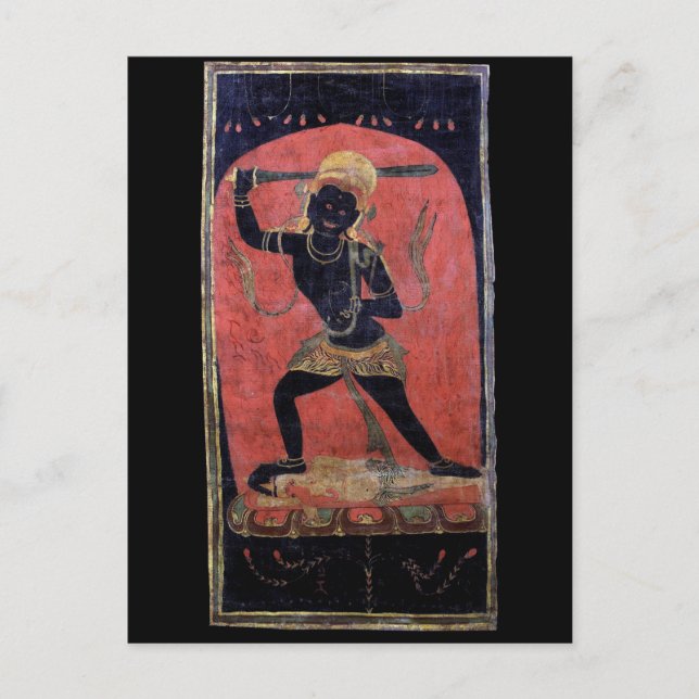 Buddha Akshobya Acala Emanation Postkarte (Vorderseite)
