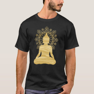 Buddha auf Bohemischem geistigem OM neuem Alter T-Shirt