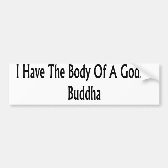 Buddha Autoaufkleber (Vorne)