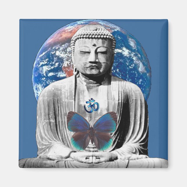 Buddha Awaits Magnet (Vorne)