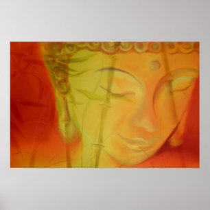 Buddha & Bambus Poster