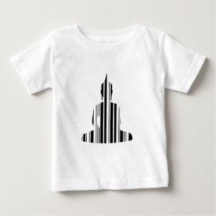 BUDDHA BAR CODE Buddhistischer Barcode-Musterentwu Baby T-shirt