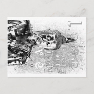 Buddha Blessing Postkarte