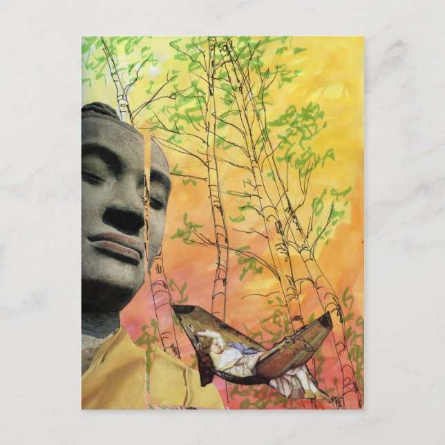 Buddha Bliss Postkarte (Vorderseite)