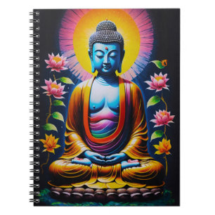 Buddha - Blühende Mindheit Notizblock