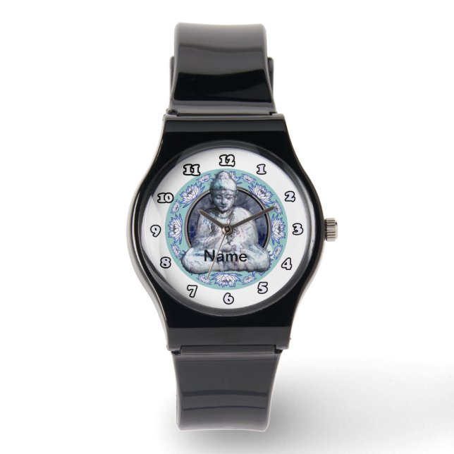 Buddha Breathe Uhr (Vorderseite)