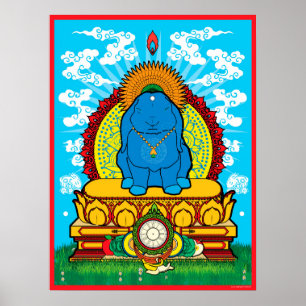 BUDDHA-BRÖTCHEN-PLAKAT POSTER