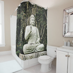 Buddha, Buddhismus, asiatisch, traditionell, Duschvorhang