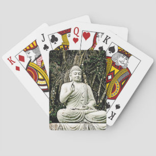 Buddha, Buddhismus, asiatisch, traditionell, Spielkarten