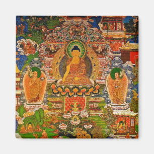 Buddha Buddhismus Blessing Boho Bohemisch Magnet