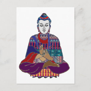 BUDDHA Buddhismus Lehrer Master NVN659 spirituell Postkarte
