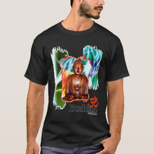 Buddha Buddhismus Mode Frauen Männer Vintage Retro T-Shirt