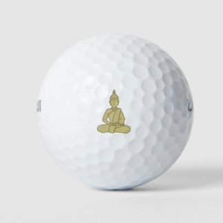 Buddha Buddhistische Statue Golfball
