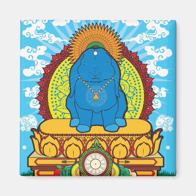 BUDDHA BUN MAGNET (Vorne)