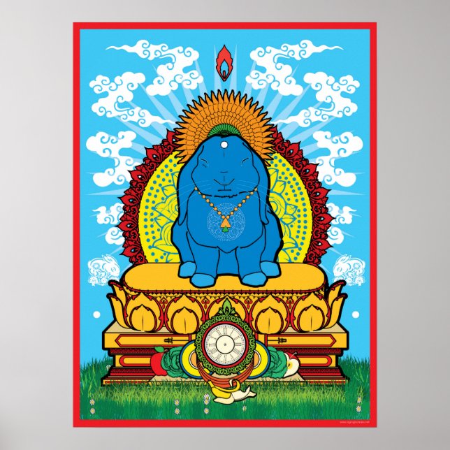 BUDDHA BUN POSTER (Vorne)